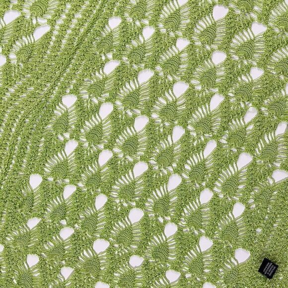 SER.O.YA Allison Crochet Cardigan in Lime - Picture 13 of 14